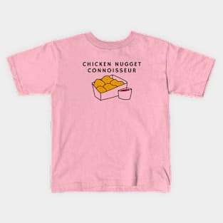 Chicken Nugget Connoisseur Kids T-Shirt